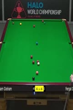 斯诺克世锦赛资格赛128进96利亚姆·格雷厄姆10-9弗加尔·奎因(第二阶段)20250408