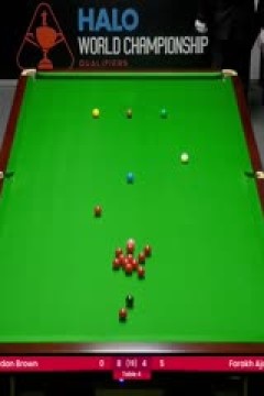 斯诺克世锦赛资格赛96进64乔丹·布朗10-6法拉赫·阿贾布(第二阶段)20250410