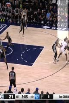 NBA常规赛 马刺VS森林狼 20241230