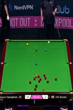斯诺克单局限时赛16强至决赛阿尔菲·博登79-14诺鹏·桑卡姆20251214