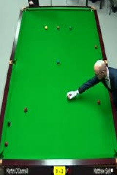 2024斯诺克德国大师赛资格赛马丁·奥唐奈0-5马修·塞尔特20240129