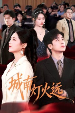 城南灯火远